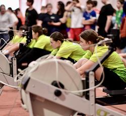 Wodniacy rywalizowali w wioślarstwie halowym